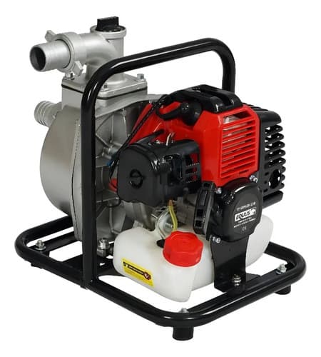 Motobomba De Agua Equus Motor 2 Tiempos 1,5 Pulgadas 52cc