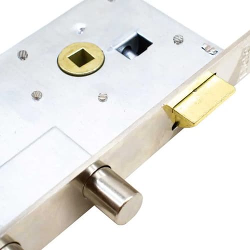Cerradura Tipo 810-s Para Puerta Toyoki Lh-3049 Color Platea Plateado