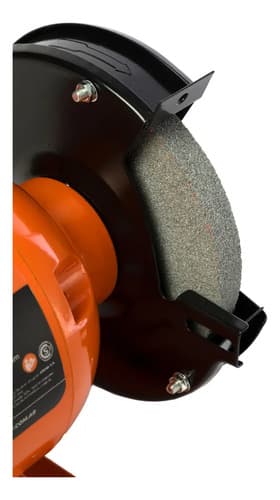 Amoladora De Banco 375 W Lusqtoff Color Naranja Frecuencia 50 Hz