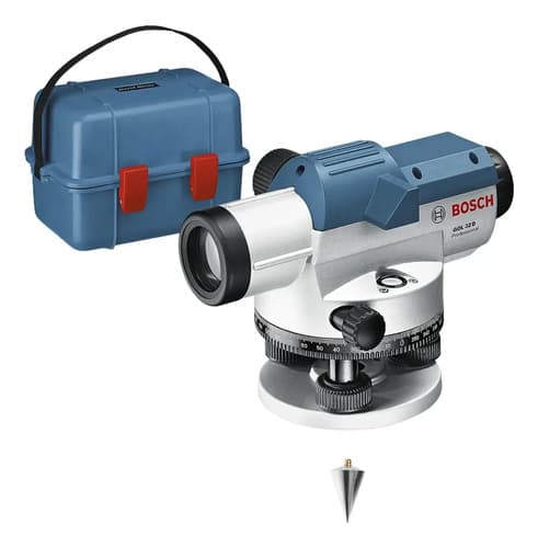 Nivel Óptico Bosch Gol 32d + Bt 16 + Gr 500 Topografia 26x