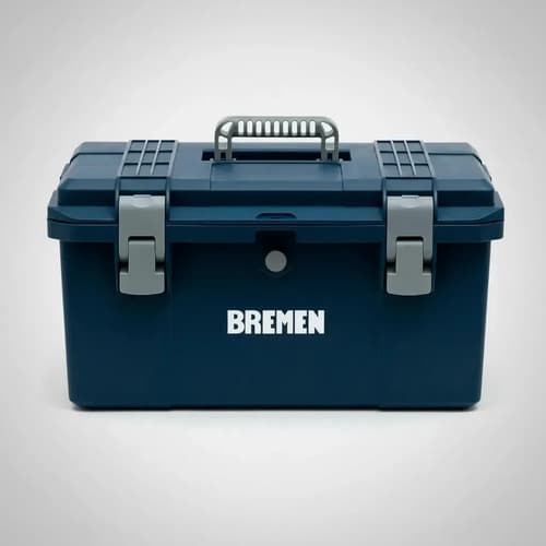 Caja De Herramientas Profesional 20p Bremen 8332 Azul Marino Azul Marino