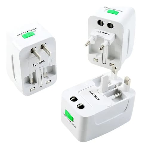 Adaptador De Enchufe Americano Universal Europeo Corriente