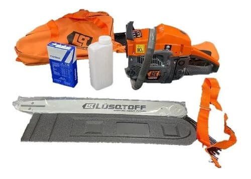 Motosierra Explosion 52cc Walbro Carlton Gs5200 Lusqtoff Naranja Claro