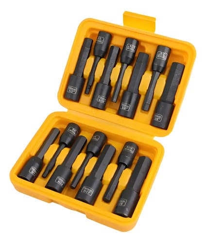 Llave Allen Hoteche 206202 3/4  17mm Mate Naranja Claro