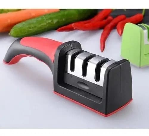 Afilador Cuchillos Tijeras Cuchillas Mango Ergonomico