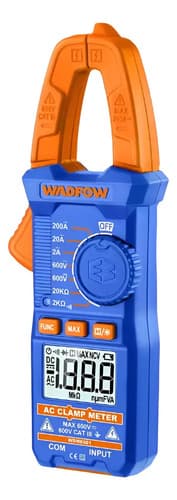 Tester + Pinza Amperimetrica + Detector De Voltaje Wadfow
