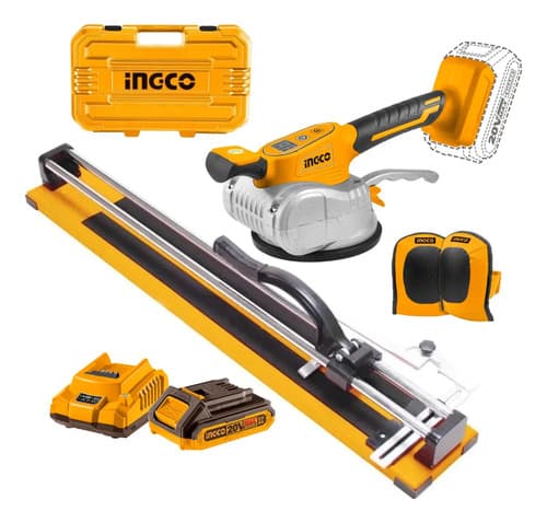 Cortador De Mayolica 120cm + Ventosa Vibradora 20v Ingco