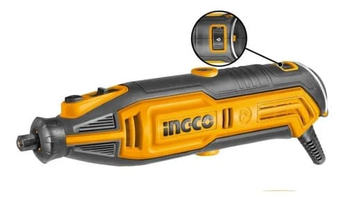 Mini Torno Ingco 130w Con 109 Accesorios + Maletín 130 W