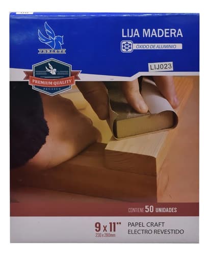 Lija P/madera Grano 100 50 Hojas Pegasus Lij024