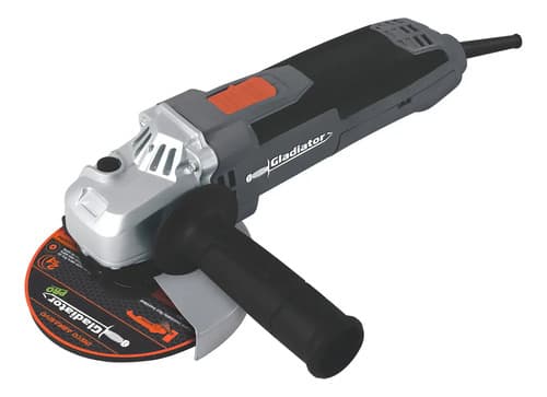 Amoladora Angular Gladiator Pro Aa 415/2 Plus De 50 hz/60 hz Color Gris 700 w 220 v + Accesorios
