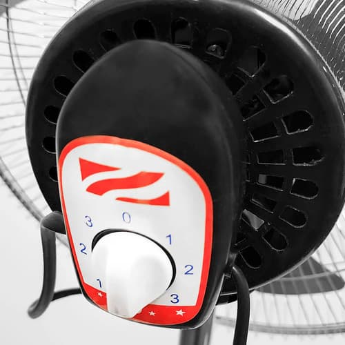 Ventilador 3 En 1 Metalico Lh-2877 Estructura Plateado Aspas 1.27 M 60 Plata