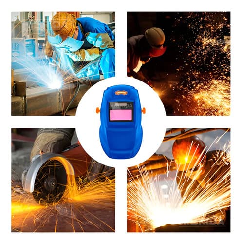 Careta Soldar Fotosensible Wadfow Wwh-2501 - Eli Color Azul