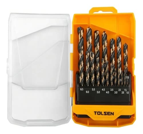 Set Mechas Tolsen Para Metal Hss 1.0-10mm 19 Unidades - Sc