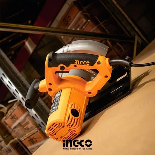 Sierra Circular Eléctrica Ingco Cs18528 185mm 1400w Naranja Y Gris 50hz/60hz Naranja/gris 50 Hz/60 Hz