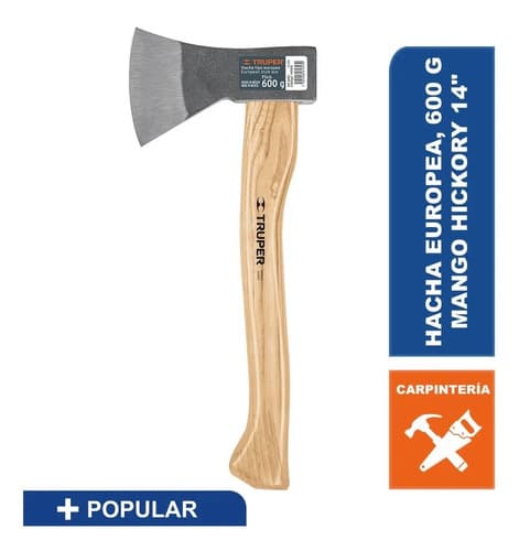 Hacha Truper Tipo Europeo 1.1/4 Lbs. # He-1 1/4m
