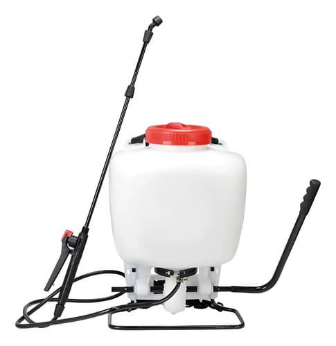 Fumigadora Pulverizadora Manual Equus De Mochila 15l Color Blanco