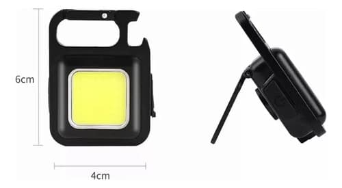 Linterna Frontal Recargable Electroimporta Led De Bolsillo Negro Usb Blanco