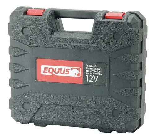 Taladro Atornillador Inalámbrico Equus 12v /sin Percutor.hnt Rojo 0