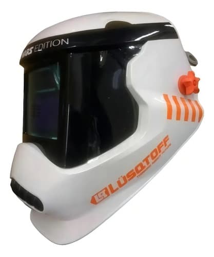 Mascara Fotosensible Lusqtoff St-starwars Edition Blanco/naranja