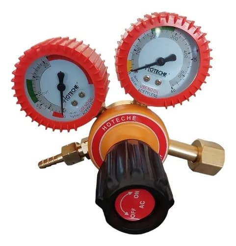 Regulador De Acetileno Con Manometro Hoteche 710502