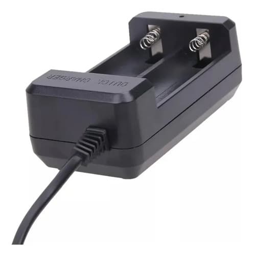 Cargador Litio Doble Batería Pila 3.7v 4.2v Electroimporta