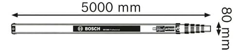 Regla De Medición De Nivel Bosch Optical/laser Gr 500