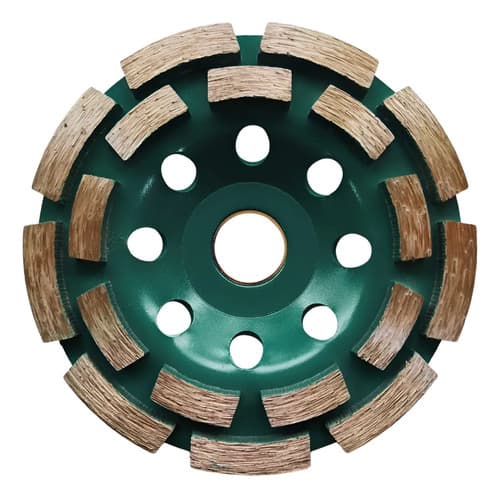 Disco Copa Desbaste Concreto 4-1/2' P/esmeriladora Victeche Verde