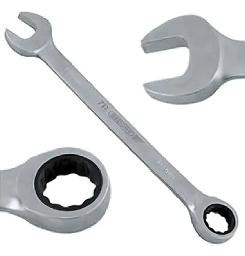 Llave Francesa Fija Con Criquet 18mm Tushop Acero Antideslizante