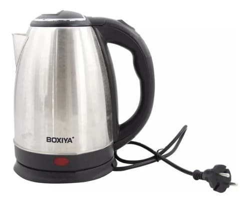 Jarra Eléctrica Scarlett Sc-20a 2l Acero Inoxidable Plateada Y Negra Plateado/negro