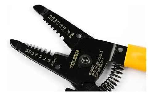 Pinza Pelacable Cortacable 7 En 1 Tolsen 38051