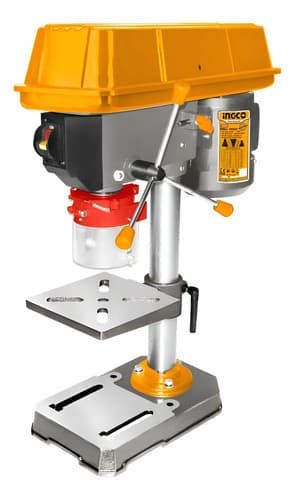 Taladro De Banco 13mm Ingco 350w 580-2650 Rpm Amarillo