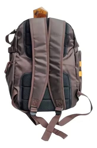 Bolso De Herramientas Ingco Htvt09028 + Hbp01028 Con Capacidad De 8kg Marrón