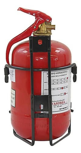 Extinguidor Bomberito Reglamentario C/ Soporte 1 Kg. Auto