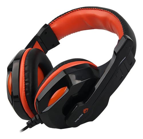 Kit Gamer 4 En 1 Mt-c500: Teclado Retroiluminado, Mouse Óptico, Everest, Mousepad Antideslizante Y Headset Con... Negro/rojo