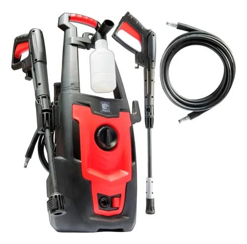 Hidrolavadora Hogar Equus 100bar Dispensador Jabón Incluido Color Rojo
