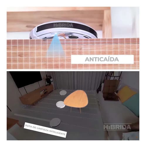Aspiradora Robotica Ingco Vcrr30201 Blanco