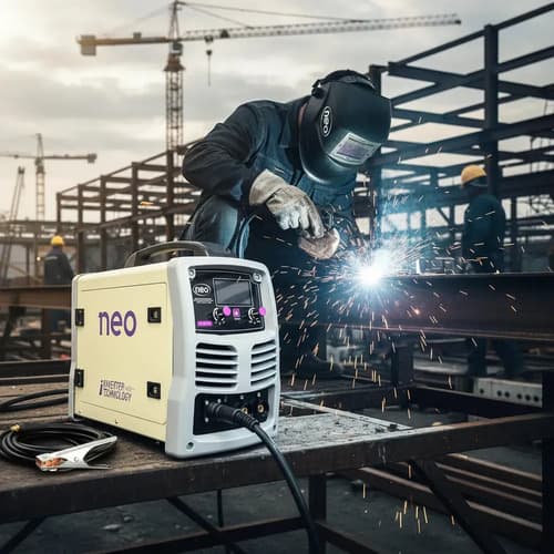 Soldadora Neo 200a 3en1 Mma Mig Tig Color Agua