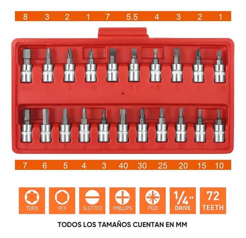 Kit De Herramientas Combinadas Remate 46-red De 46 Piezas Color Rosa