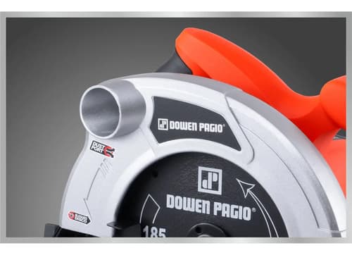 Sierra Circular 1500 W Guia Laser - Dowen Pagio Color Naranja Frecuencia 50-60hz 50 Hz
