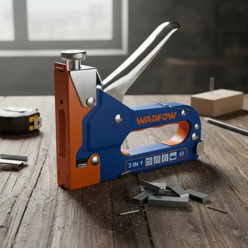 Engrapadora Manual Clavadora Tapizar 3 En 1 Grapadora Madera