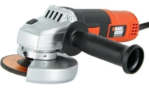 Miniamoladora Angular Black+decker G720n Color Naranja 820 w 220 v + Accesorios