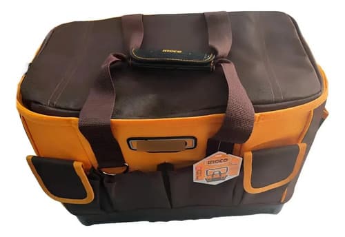 Bolso Ingco Htbg10 16  Reforzado Naranja Claro