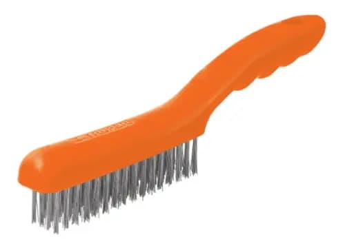 Cepillo Alambre Acero Inoxidable Mango Plastico Truper 10656