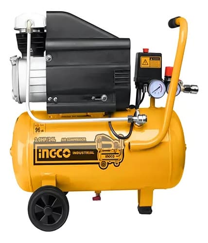 Compresor De Aire 24lt 2hp 8 Bar Ingco Ac20248 Fase Eléctrica Monofásica Frecuencia 50/60 Hz