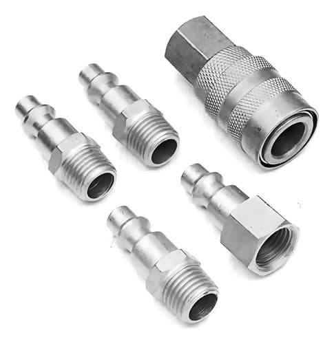 Set De Acoples Rápidos Hidráulicos Neva Para Manguera