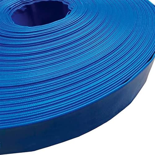 Manguera Plana Motobomba Pvc 4 Bar Riego Layflat 2 Pulgadas 50mts Azul Gac-101159 Gaccoa