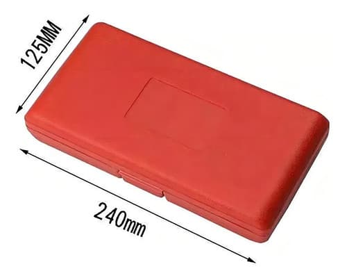 Juego Caja Set Dados Chicharra Herramientas 46 Piezas Eshopangie Rojo