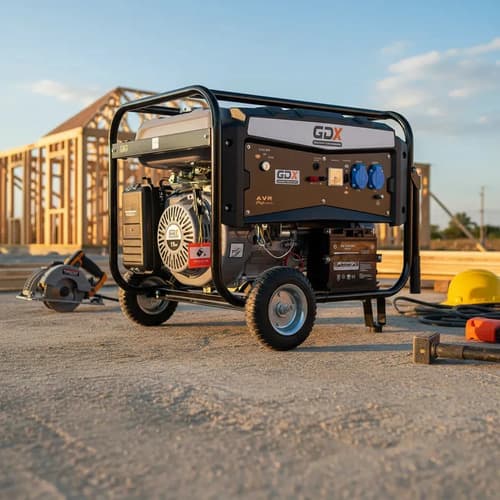 Generador Nafta 4 Tiempos 439cc 6000 Watts 15hp Gdx