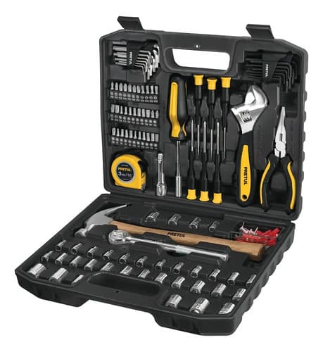 Juego De Herramientas Para Mecánica 104 Piezas, Pretul 27169 Multicolor