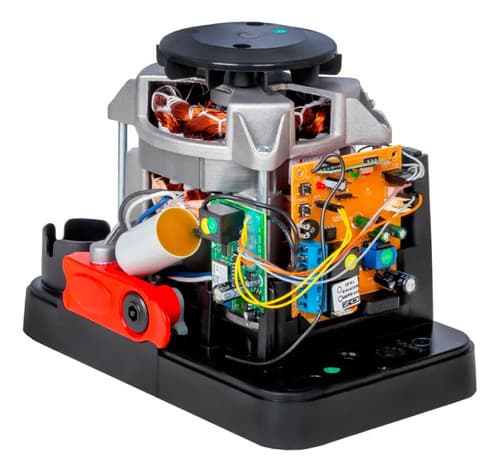Motor Portones Dz Casa 1/4 Hp Wifi Incluido Alfa Color Negro Frecuencia 50/60 Tamaño Del Engranaje Z18